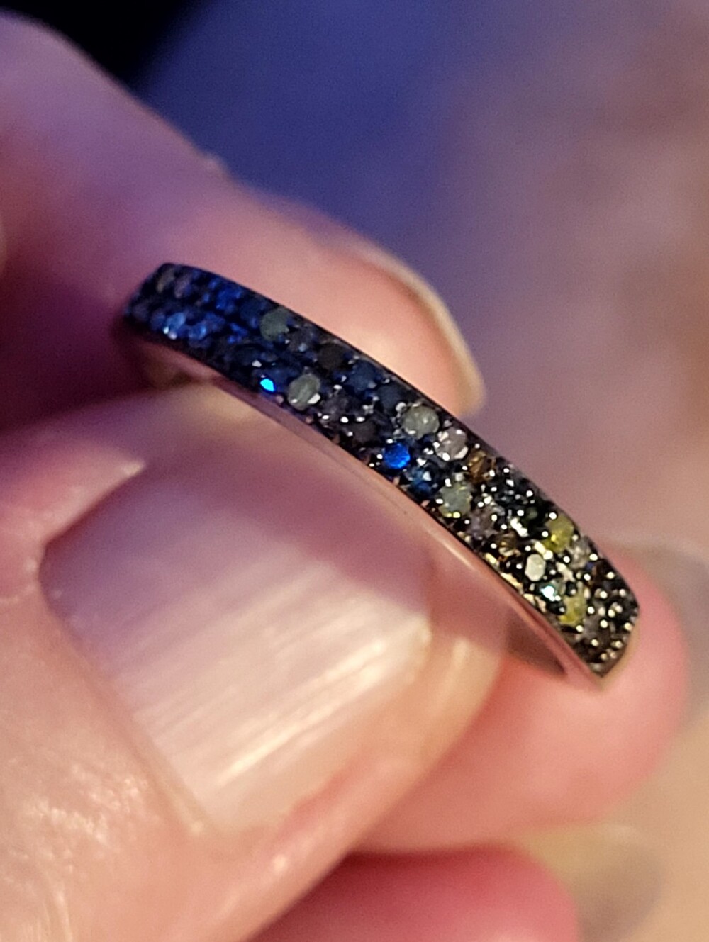 Multi-Colored Diamond Ring FIRM PRICE